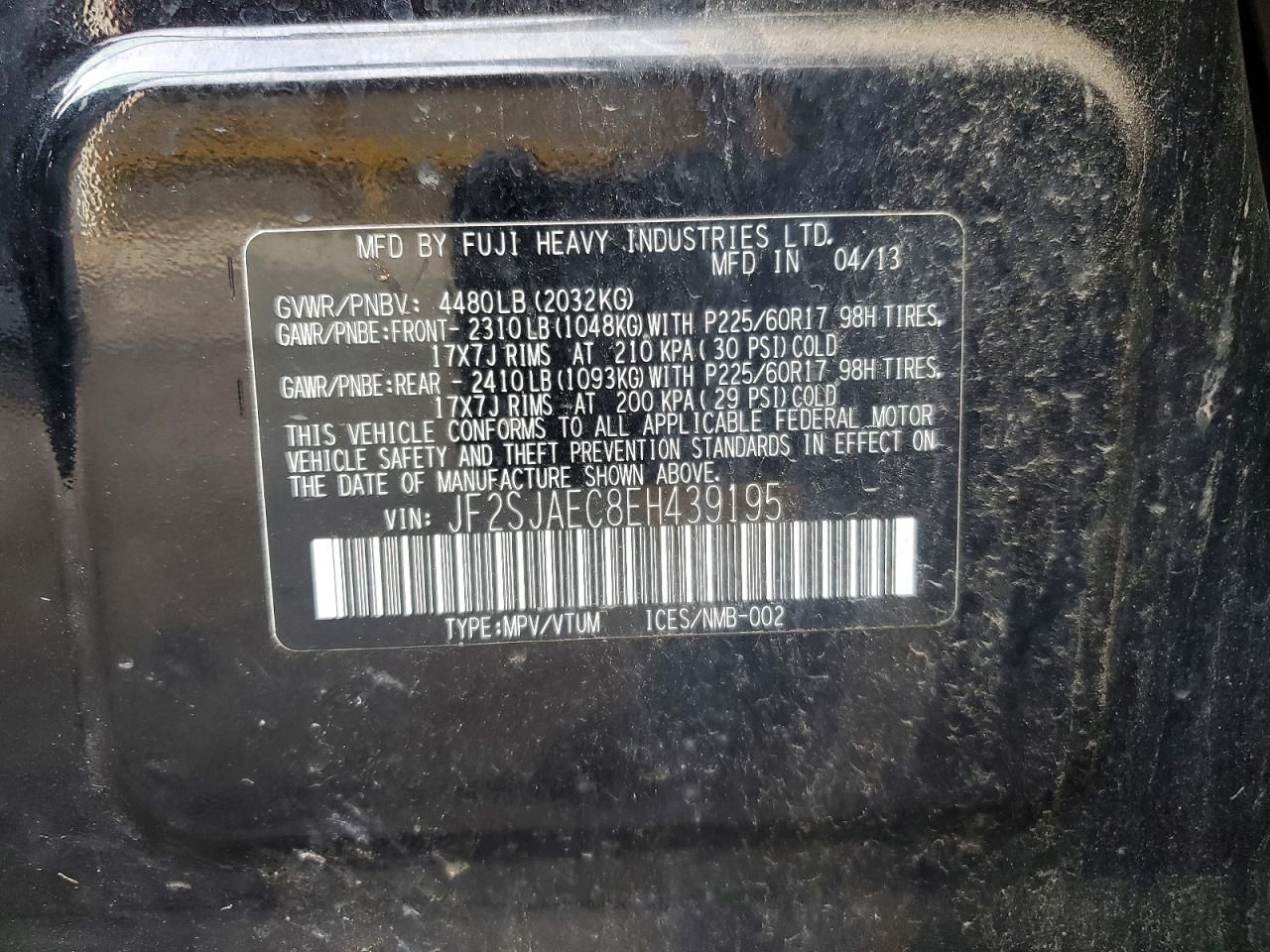 2014 Subaru Forester 2.5i Premium