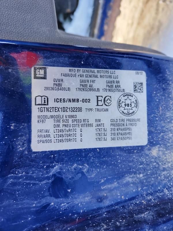 2013 GMC Sierra K1500