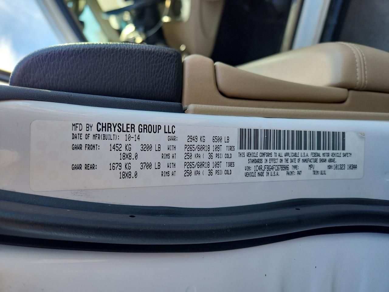 2015 Jeep Grand Cherokee Limited