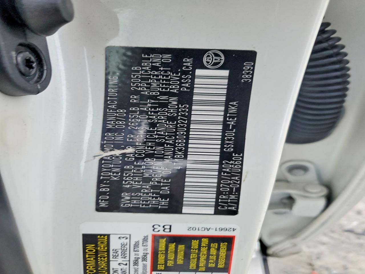 2009 Toyota Avalon xl