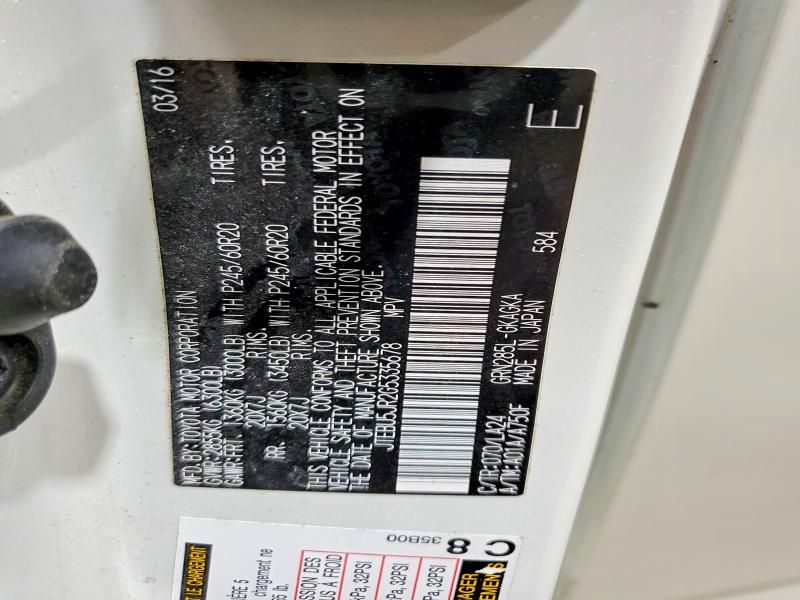 2016 Toyota 4runner Sr5/sr5 Premium