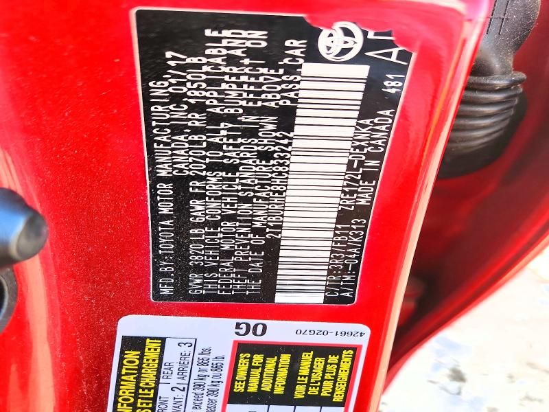 2017 Toyota Corolla l