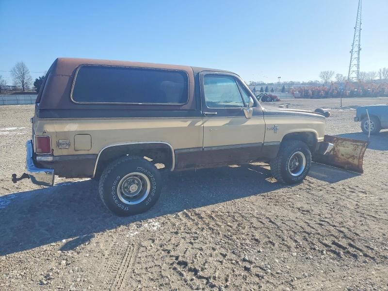 1986 Chevrolet Blazer K10