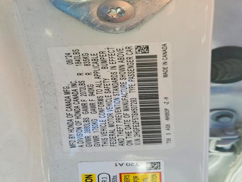 2025 Honda Civic Sport