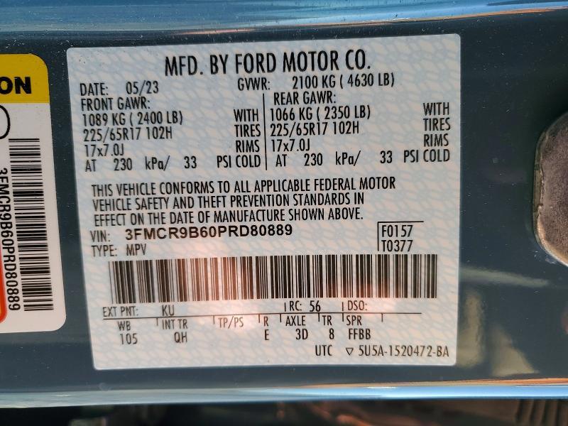 2023 Ford Bronco Sport big Bend