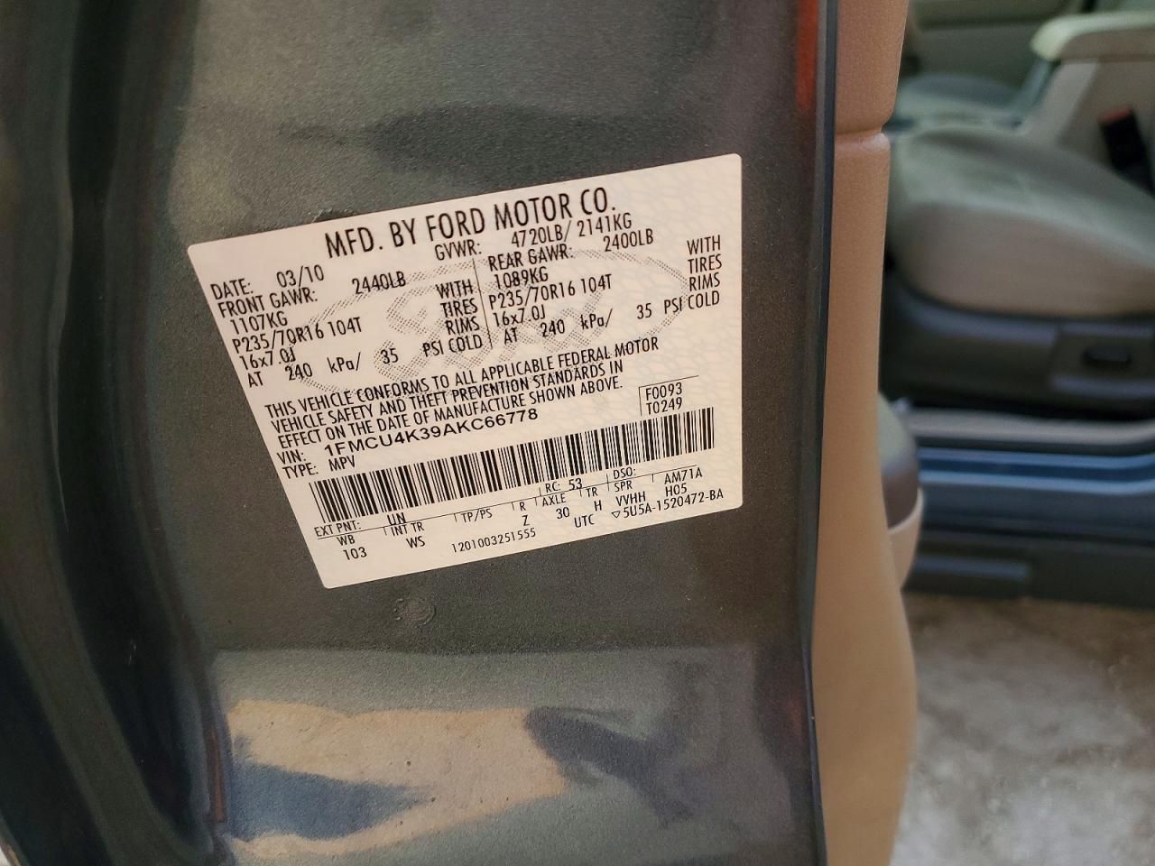 2010 Ford Escape Hybrid