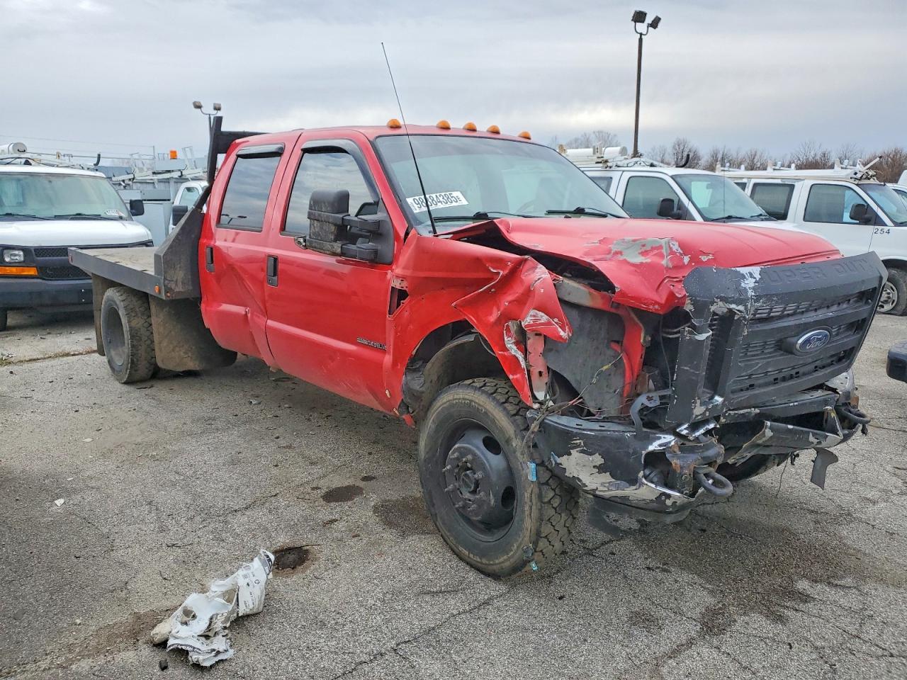 2002 Ford F350 Super Duty Flatbed Truck