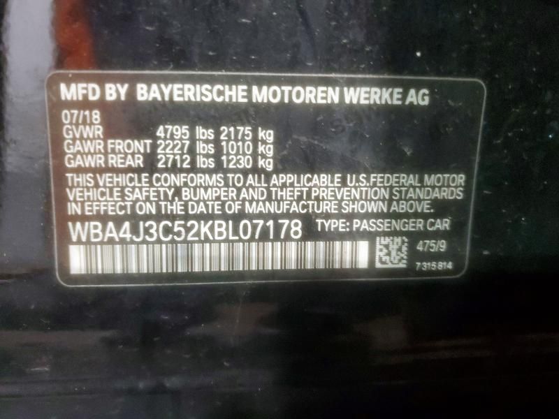 2019 BMW 430xi Gran Coupe