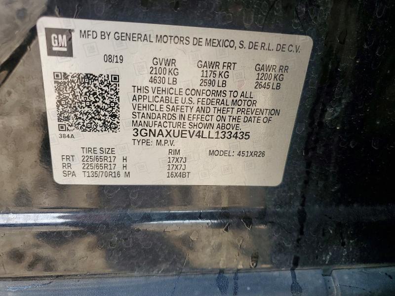 2020 Chevrolet Equinox lt