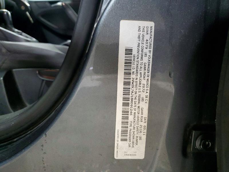 2011 Volkswagen Jetta Base