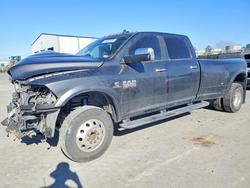 Salvage trucks for sale at Tulsa, OK auction: 2018 Dodge 3500 Laramie
