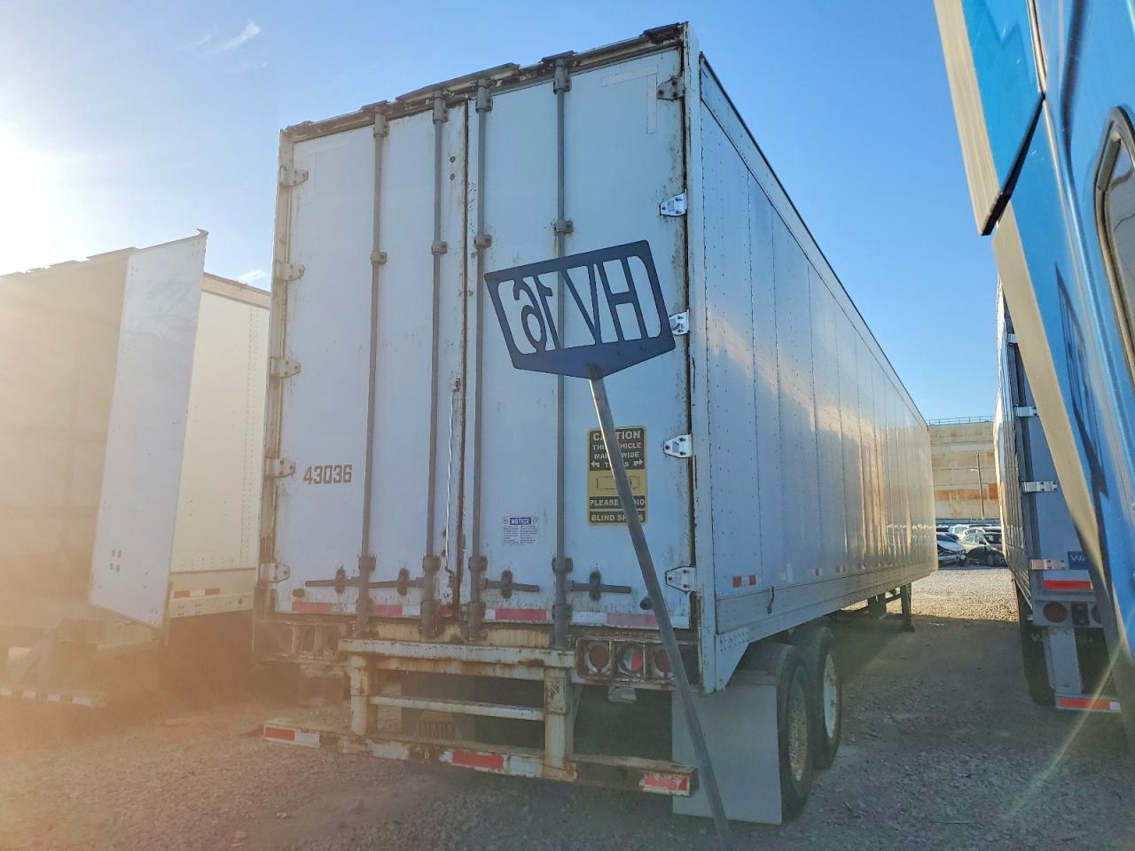 2001 Great Dane 2001 Great Dane 7411TJWA-53 DRY Van Trailer
