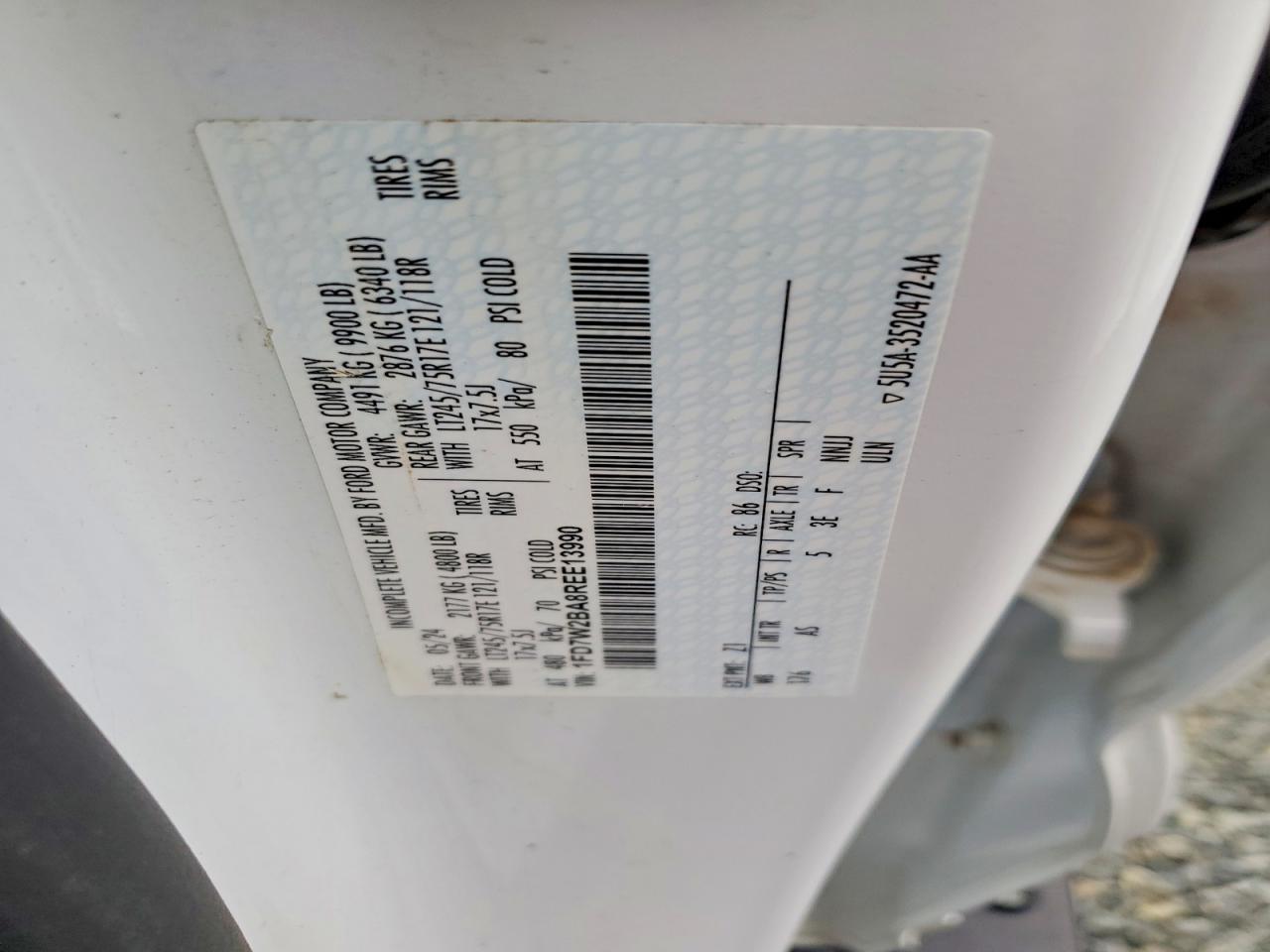 2024 Ford F250 Super Duty Utility / Service Truck