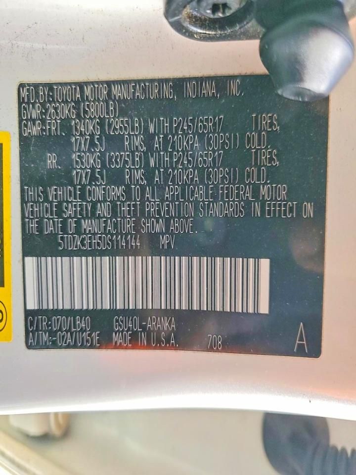 2013 Toyota Highlander Base