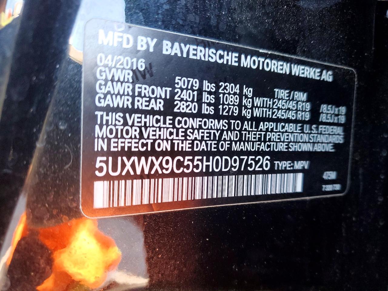 2017 BMW X3 Xdrive28i