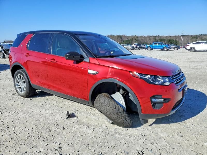2018 Land Rover Discovery Sport hse
