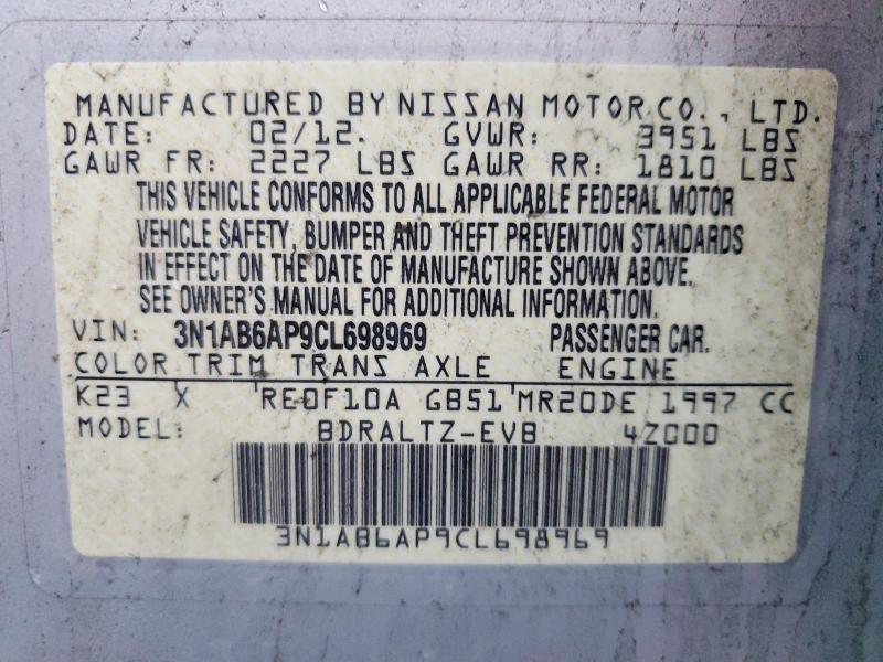 2012 Nissan Sentra 2.0