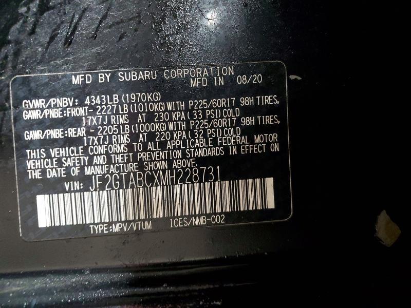 2021 Subaru Crosstrek