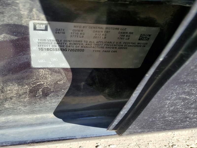 2016 Chevrolet Cruze ls