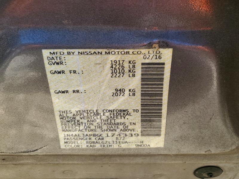 2016 Nissan Altima 2.5