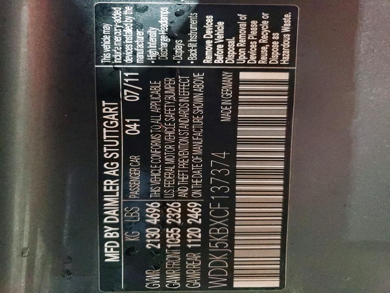 2012 Mercedes-Benz E 350