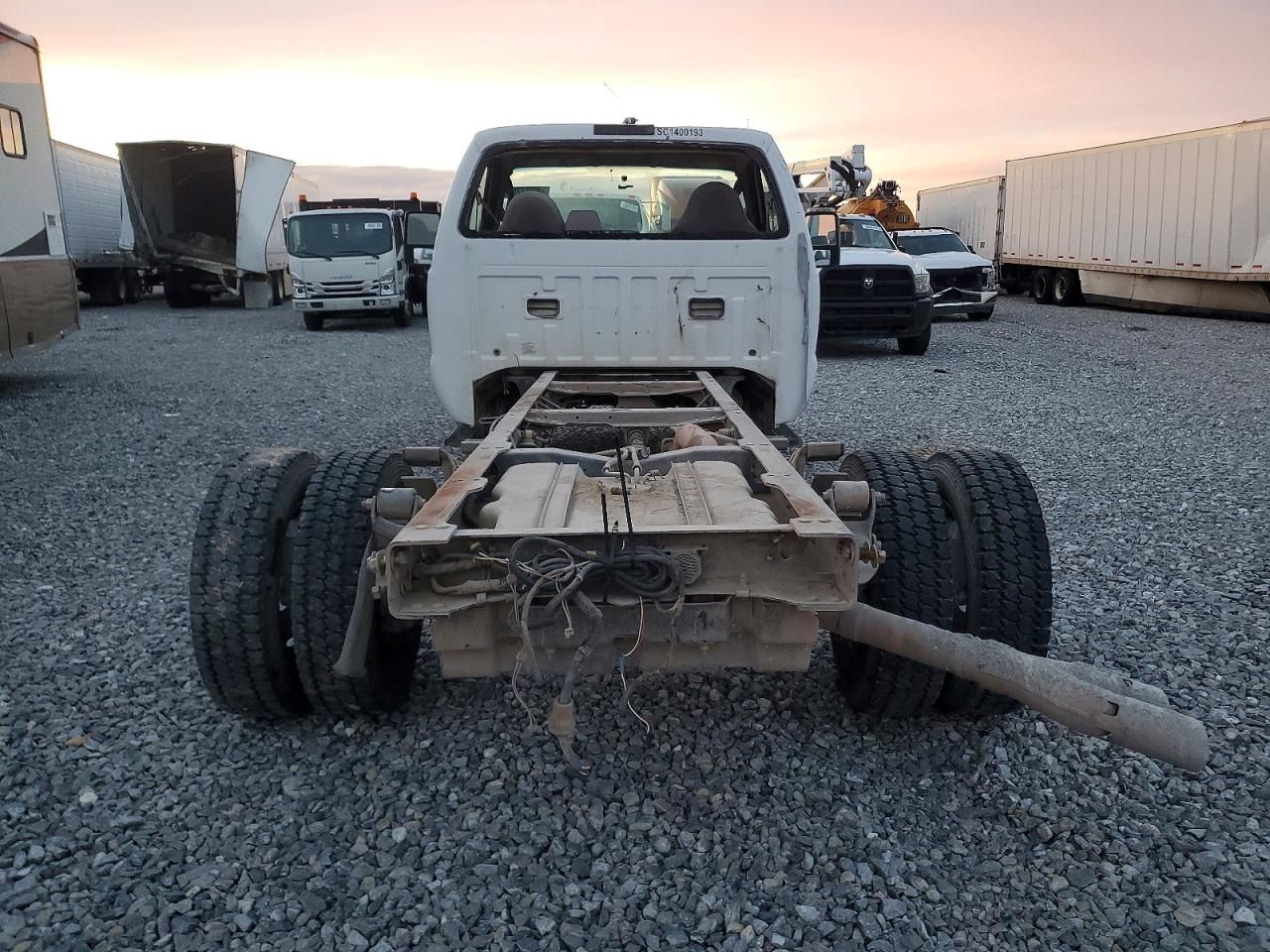 2008 Ford F550 Super Duty Truck Cab AND Chassis