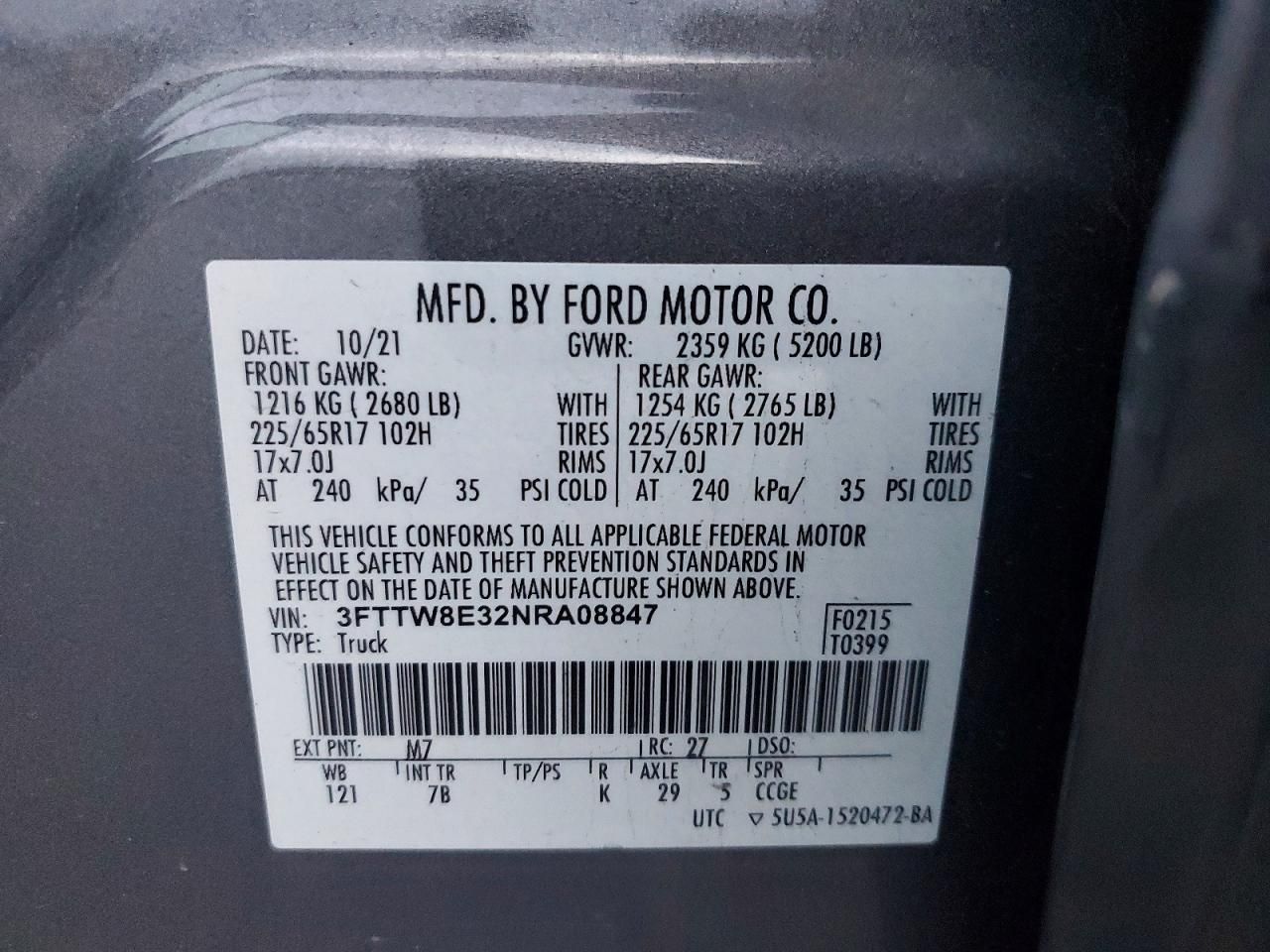 2022 Ford Maverick xl