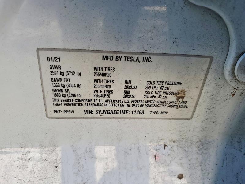 2021 Tesla Model y