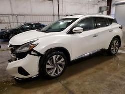 Vehiculos salvage en venta de Copart Avon, MN: 2019 Nissan Murano s