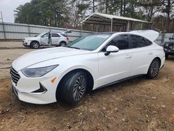 Salvage cars for sale from Copart Austell, GA: 2021 Hyundai Sonata Hybrid