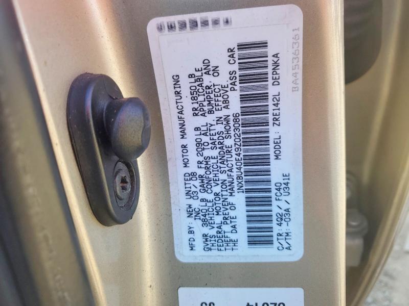 2009 Toyota Corolla Base