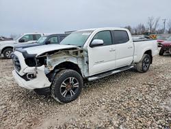 Salvage trucks for sale at Wayland, MI auction: 2016 Toyota Tacoma Double Cab