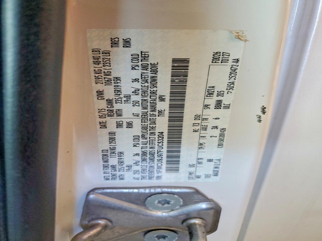 2015 Ford Escape Titanium