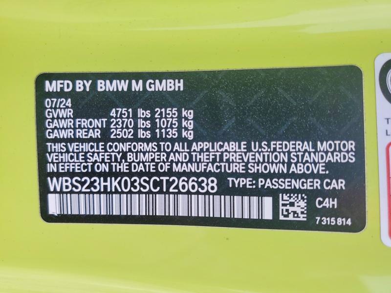 2025 BMW M4 Competition