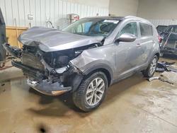 Salvage cars for sale from Copart Elgin, IL: 2016 KIA Sportage lx