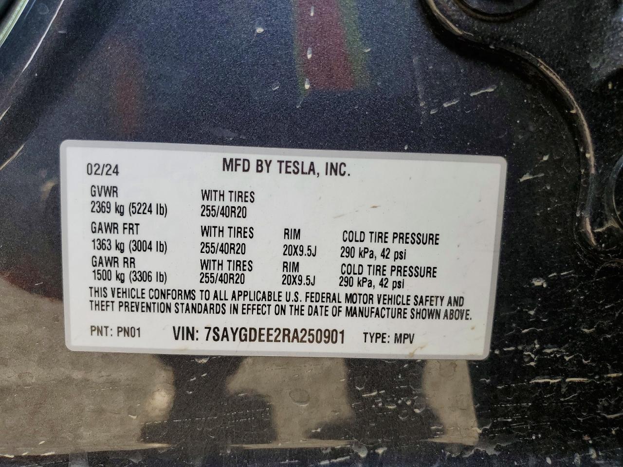 2024 Tesla Model y