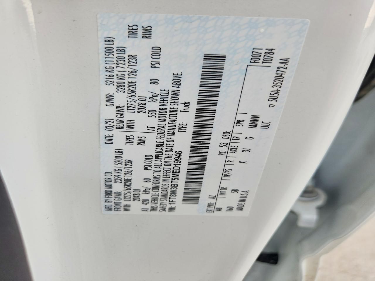 2021 Ford F350 Super Duty