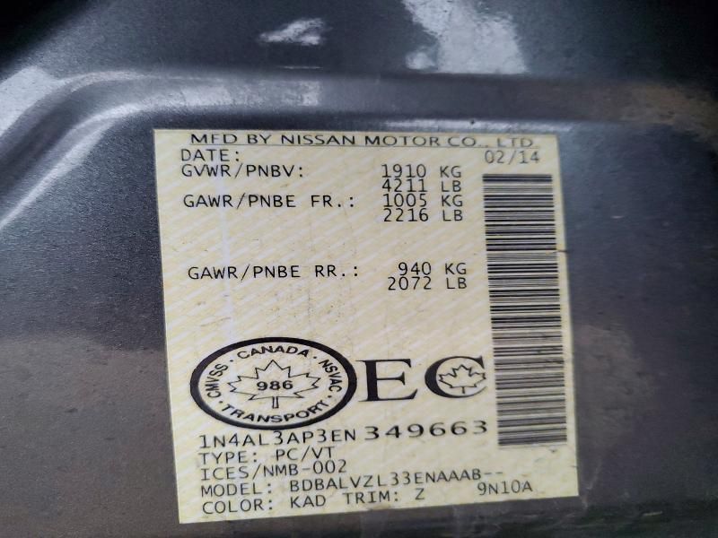 2014 Nissan Altima 2.5