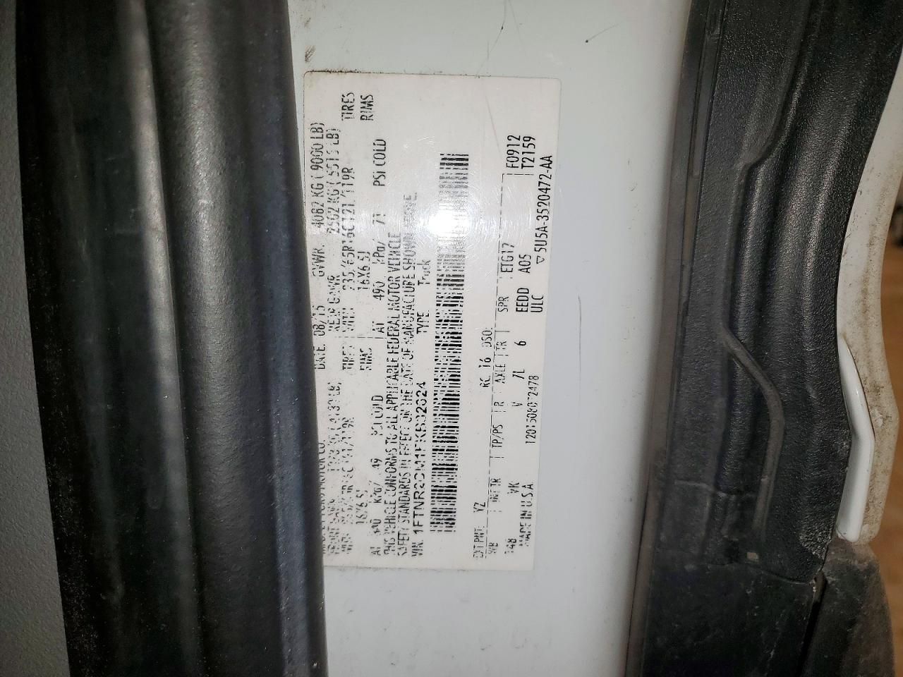 2015 Ford Transit T-250