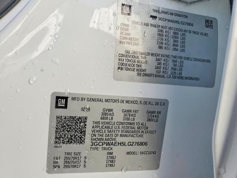 2020 Chevrolet Silverado C1500