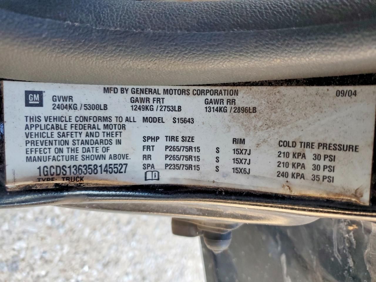 2005 Chevrolet Colorado