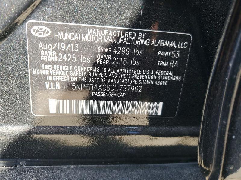 2013 Hyundai Sonata gls