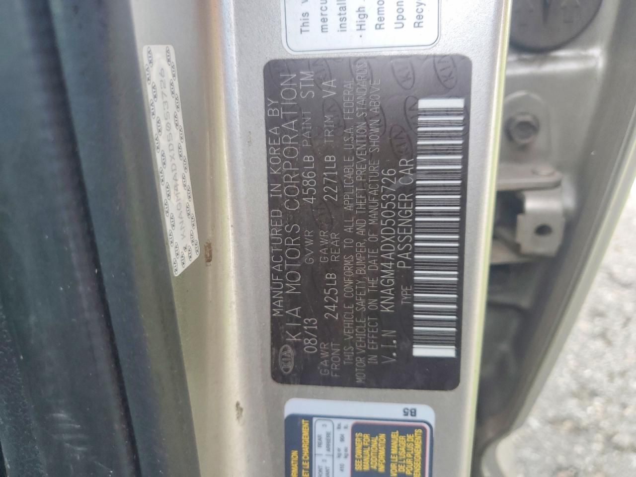 2013 KIA Optima Hybrid