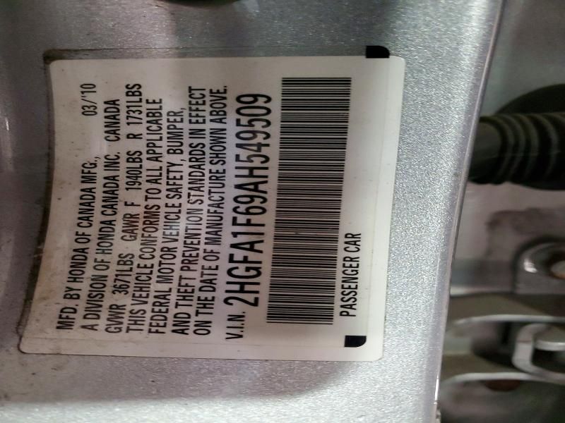 2010 Honda Civic Lx-s