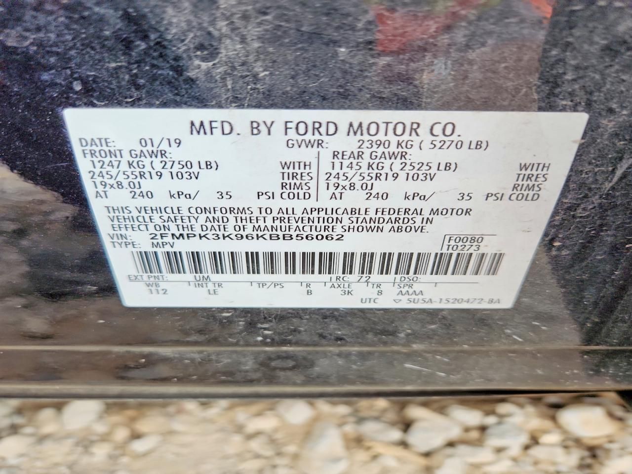 2019 Ford Edge Titanium