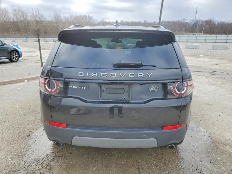 2016 Land Rover Discovery Sport se