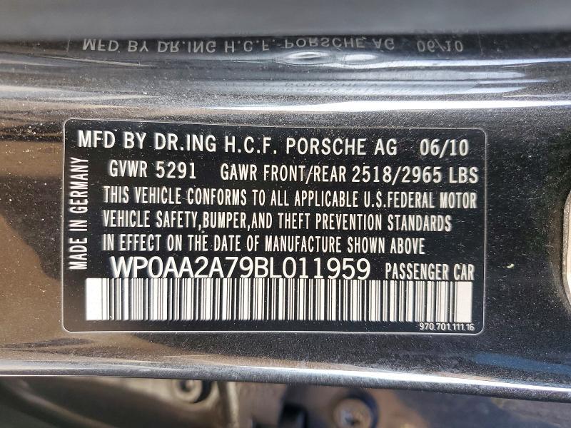 2011 Porsche Panamera 2