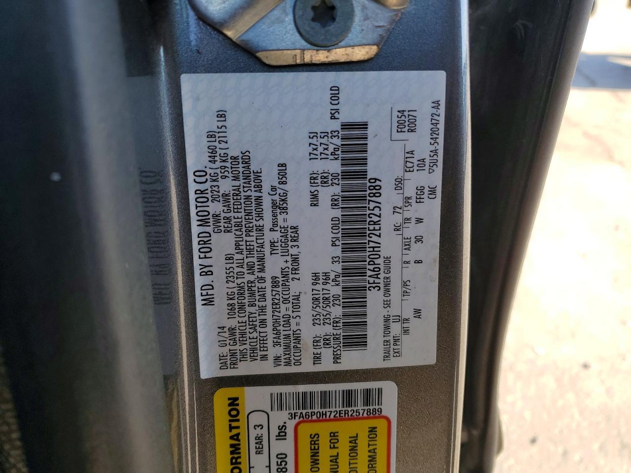 2014 Ford Fusion se