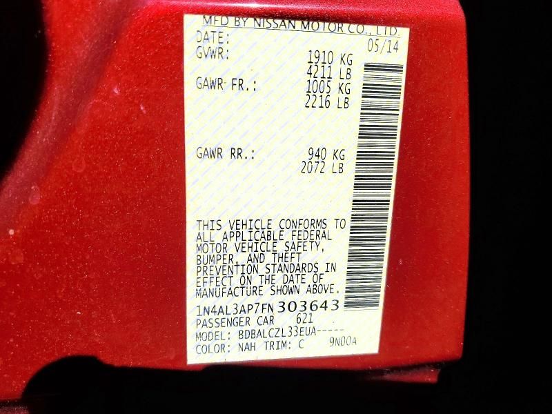 2015 Nissan Altima 2.5