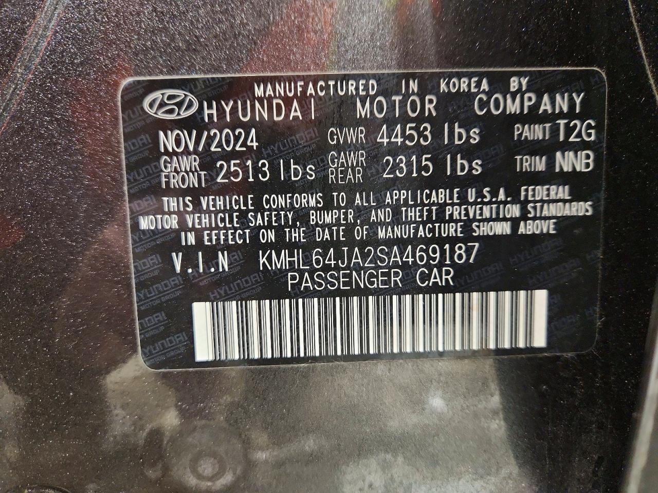 2025 Hyundai Sonata sel